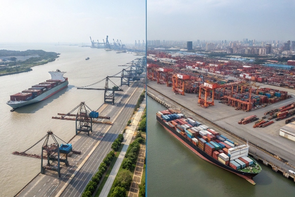 shanghai vs ningbo port